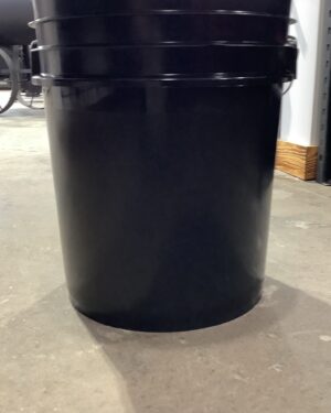 Pellet Bucket 5 Gal Black