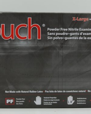 Intouch Black Nitrile Exam Glove 5mil X Large