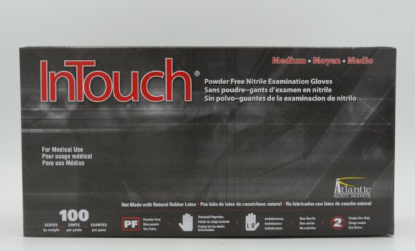 Intouch Black Nitrile Exam Glove 5mil Xx Large