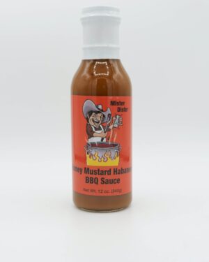 Mister Dister Honey Mustard Habanero Bbq Sauce