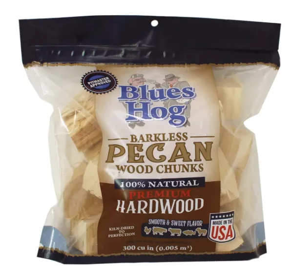 Blues Hog Barkless Pecan Wood Chunks