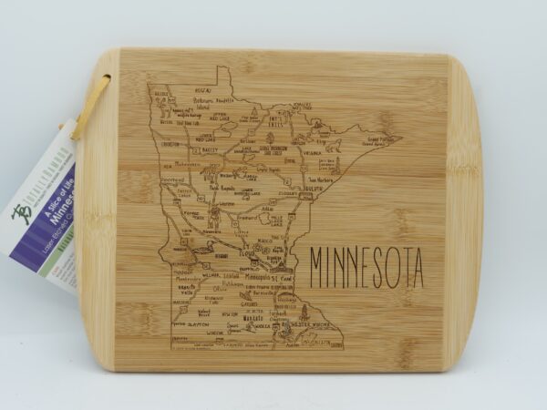 Totally Bamboo Minnesota Slice Of Life Cutting Board