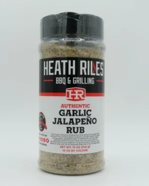 Heath Riles Garlic Jalapeño Rub 16oz