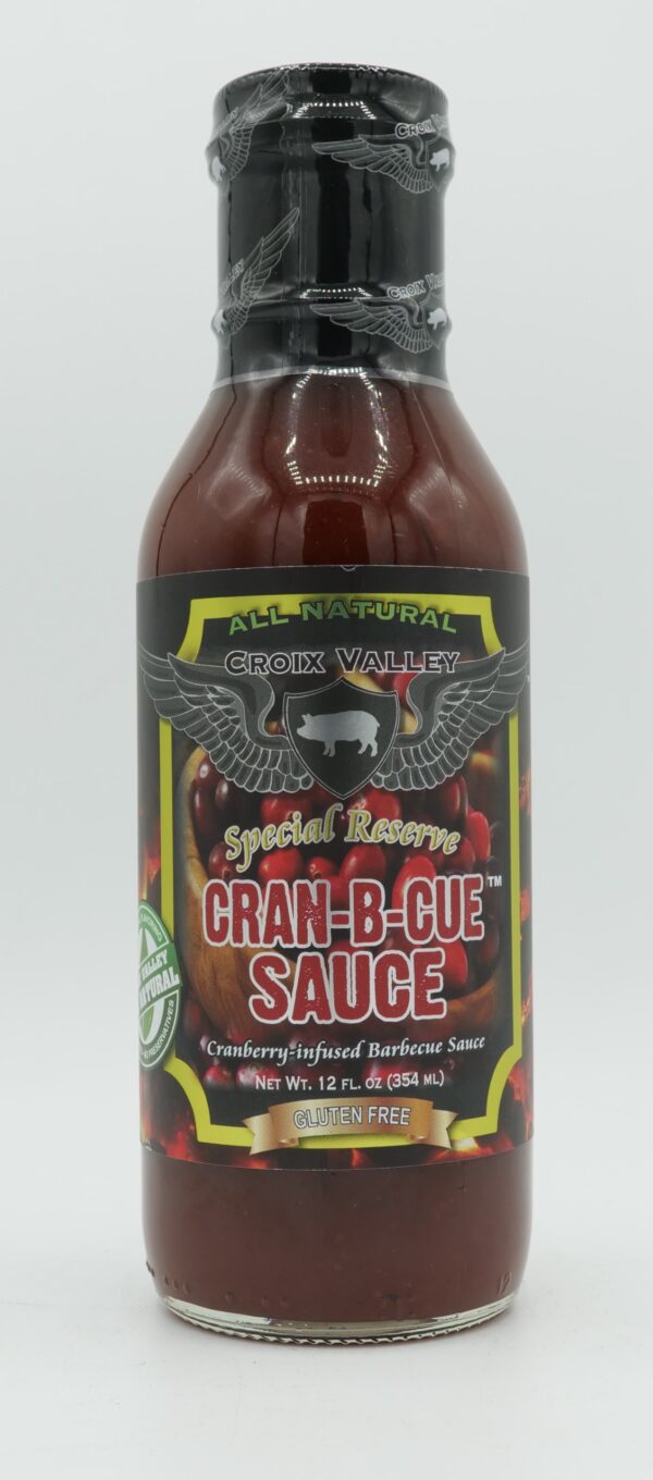 Croix Valley Cran B Cue Sauce 12oz