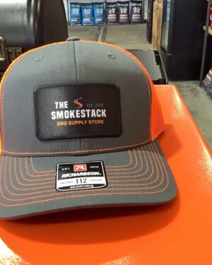 The Smokestack Orange & Gray Patch Hat