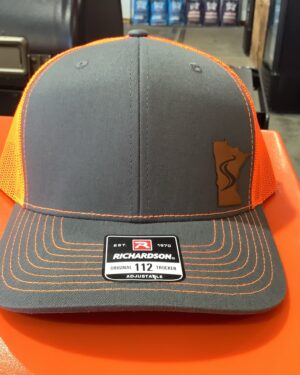 The Smokestack Orange & Gray Minnesota Hat