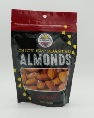 Duck Fat Roasted Almonds With Sea Salt