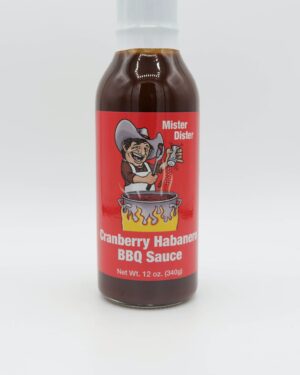 Mister Dister Cranberry Habanero Bbq Sauce