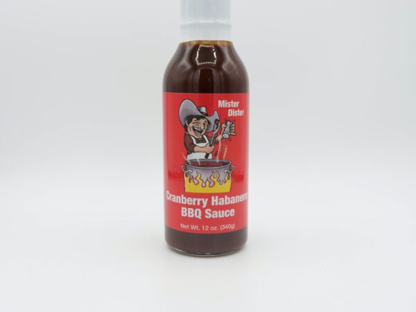 Mister Dister Cranberry Habanero Bbq Sauce