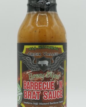 Croix Valley Honey Dijon Barbecue ‘n Brat Sauce 12oz