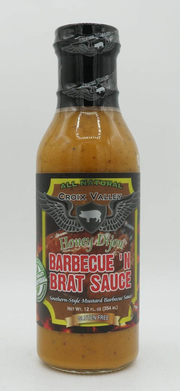 Croix Valley Honey Dijon Barbecue ‘n Brat Sauce 12oz