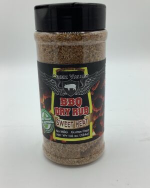 Croix Valley Sweet Heat Bbq Dry Rub 11.8oz