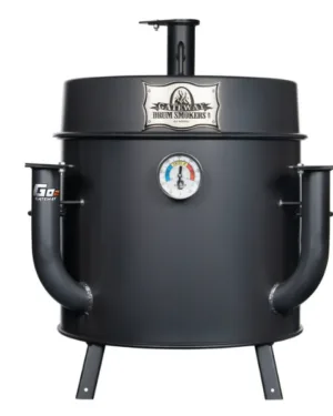 Gateway Drum Smoker Straight Up Mini Go2 Matte Black