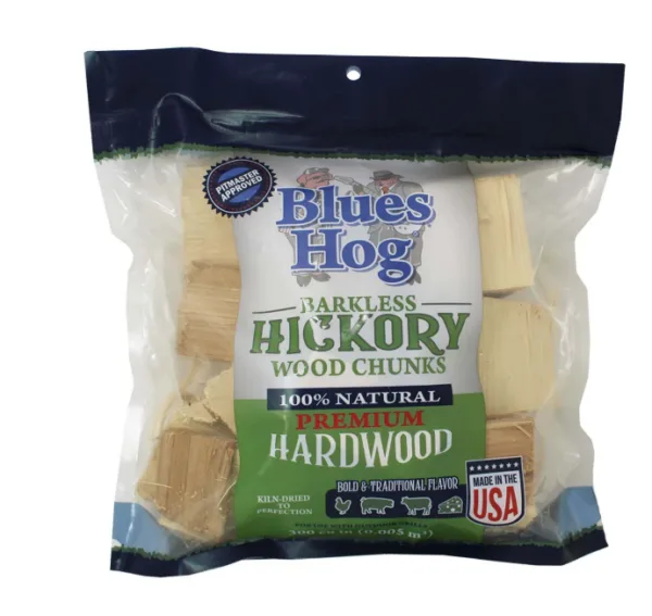 Blues Hog Barkless Hickory Wood Chunks