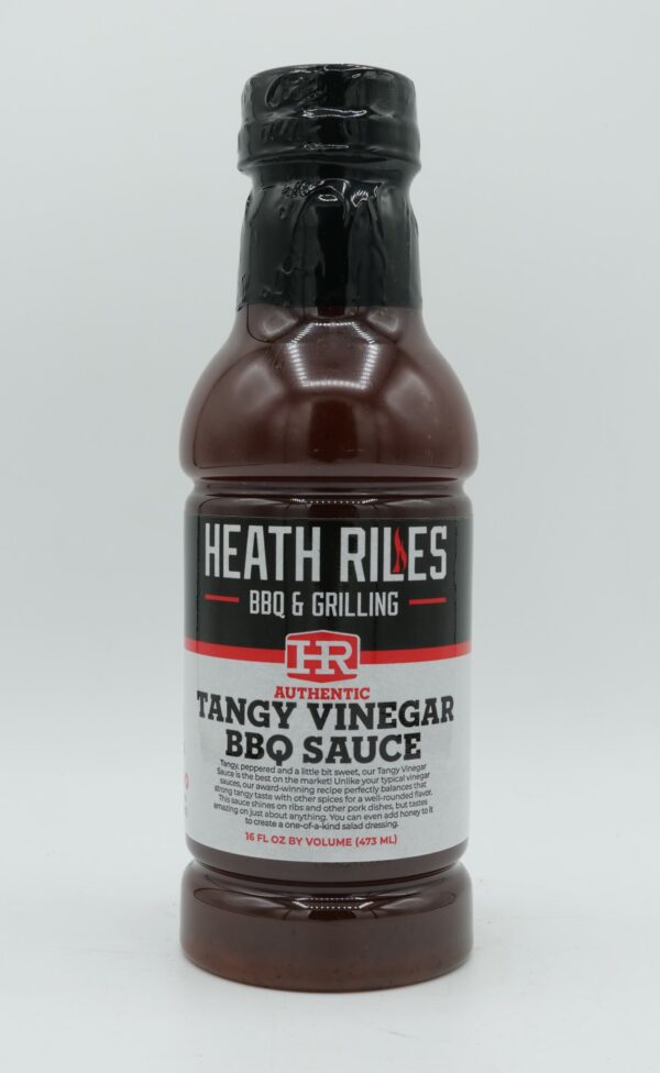 Heath Riles Tangy Vinegar Bbq Sauce 18oz