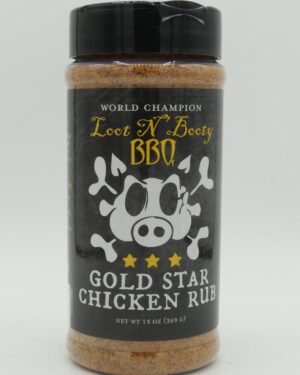 Loot N Booty Gold Star Chicken Rub