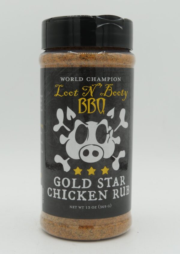 Loot N Booty Gold Star Chicken Rub