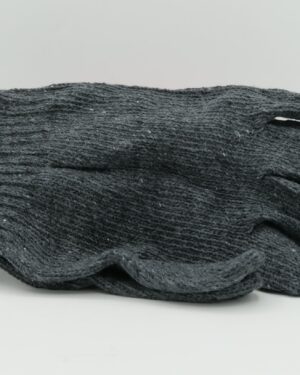 Gray Knit Gloves