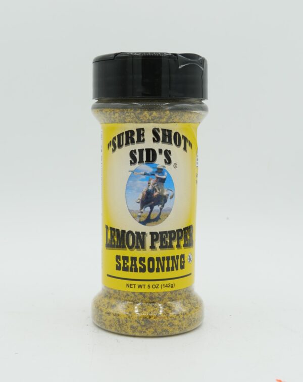 Sure Shot Sid’s Lemon Pepper Seasoning 5oz