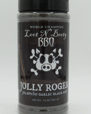 Loot N’ Booty Jolly Roger Jalapeño Garlic Black Rub