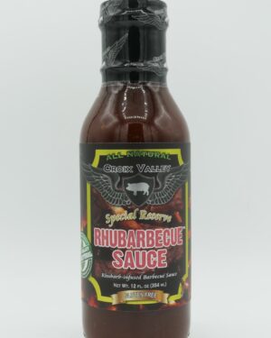 Croix Valley Rhubarbebue Bbq Sauce