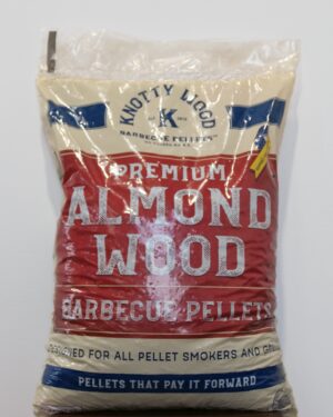 Knotty Wood Almond Pellets 20lbs