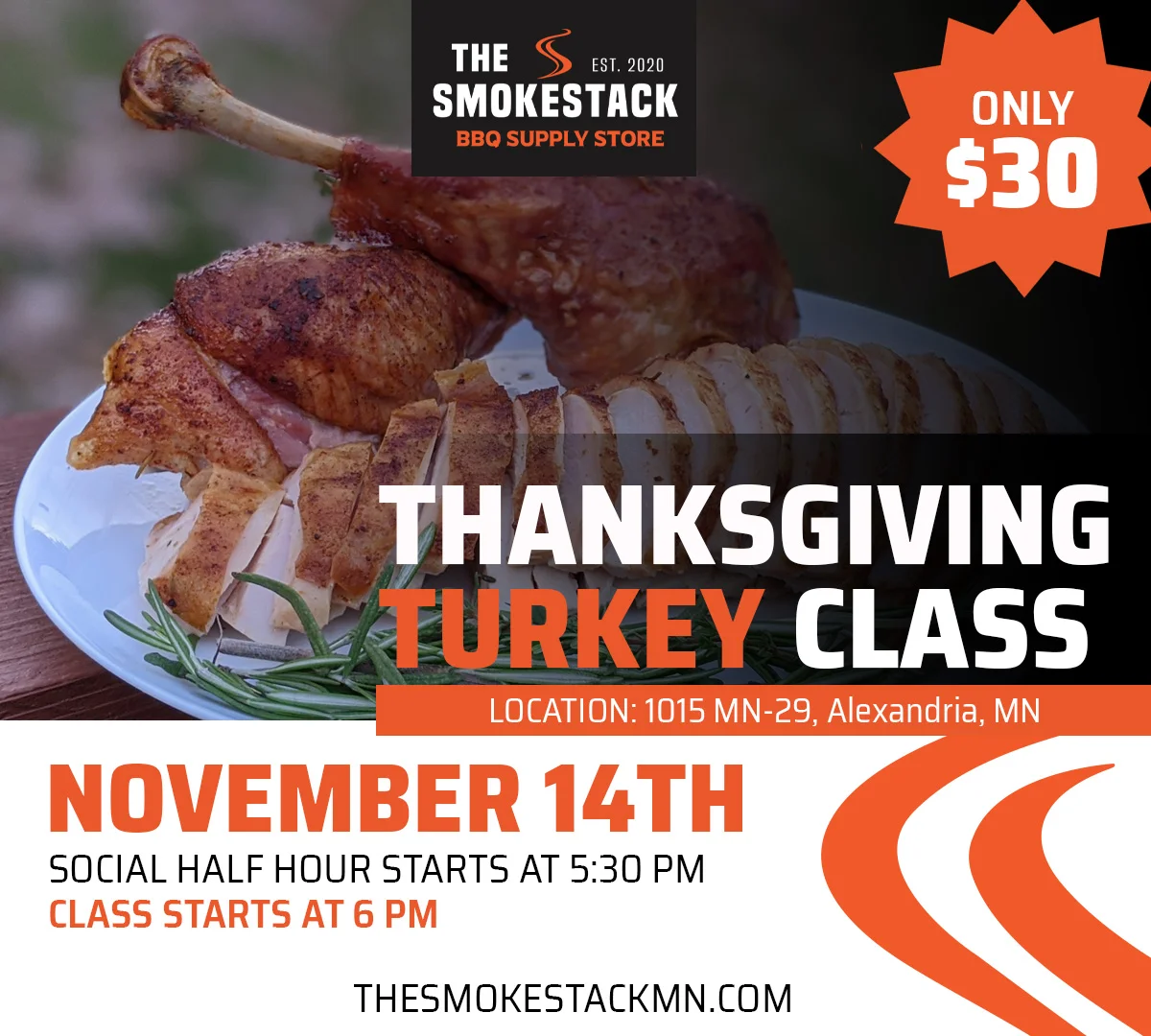 Thanksgiving Turkey Class Alexandria